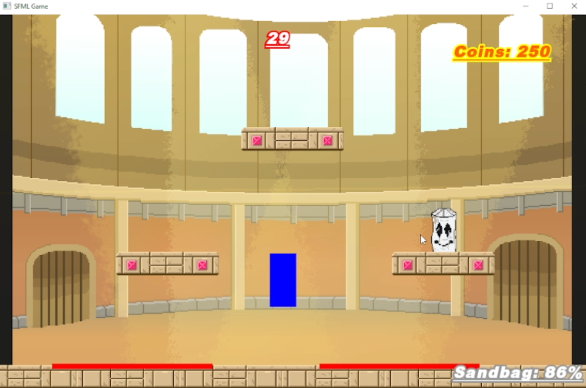 gameplay of Artefact Brawler